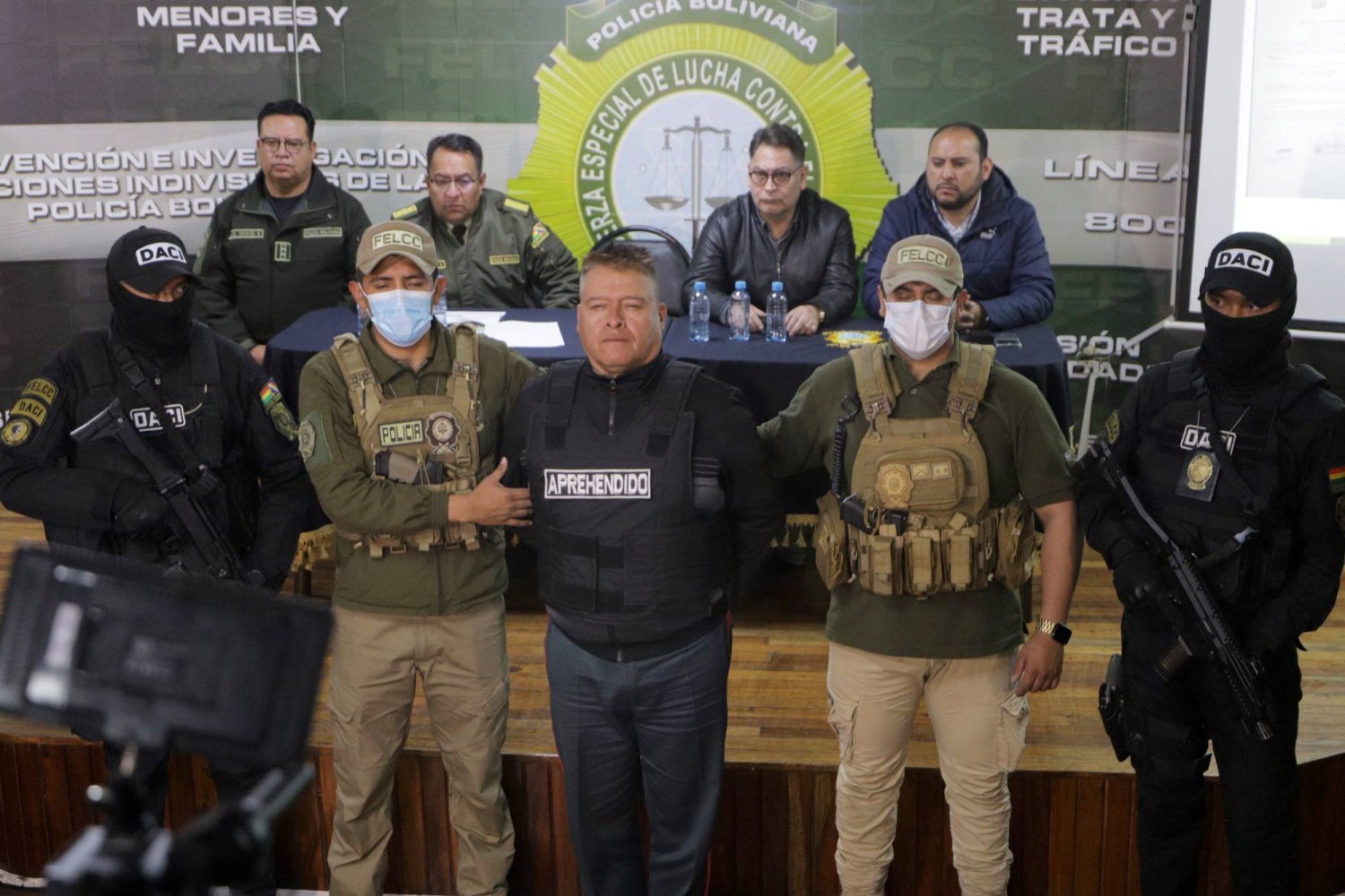 Bolivian Police Arrest Army Chief of Apparent Coup Attempt