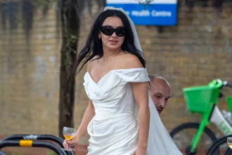 The British Pop star Charli XCX's Wedding Look Went Viral